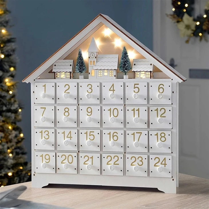 Ahşap DIY Advent Takvimi