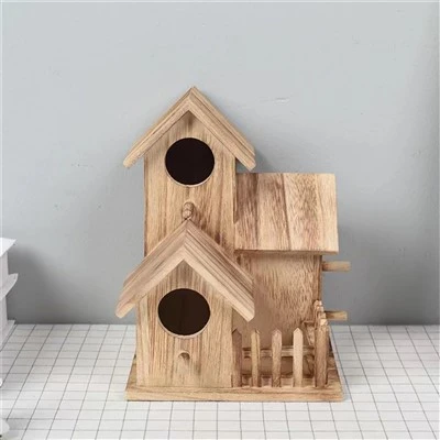 Ahşap DIY Kuş Evi