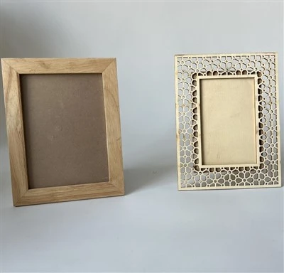 Ahşap diy fotoğraf çerçevesi