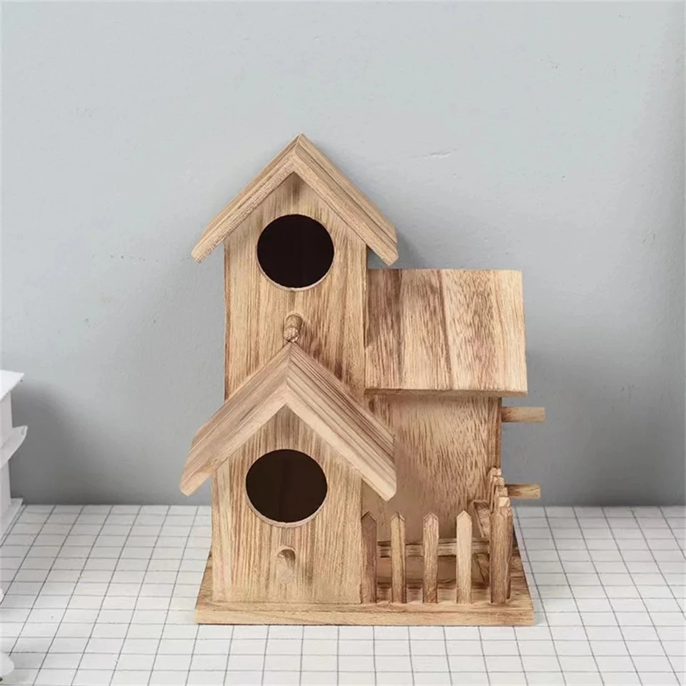 Ahşap DIY Kuş Evi